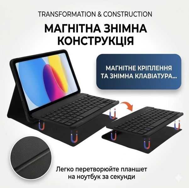 Клавіатура та миша &mdash; бездротові (Bluetooth) s11pro(12")-Laptop фото